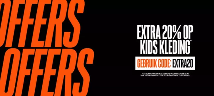 Catalogus van JD Sports | Extra 20% Op kids kleding, Gebruik code 'EXTRA20' | 2026-02-16T00:00:00.000Z - 2026-02-28T00:00:00.000Z