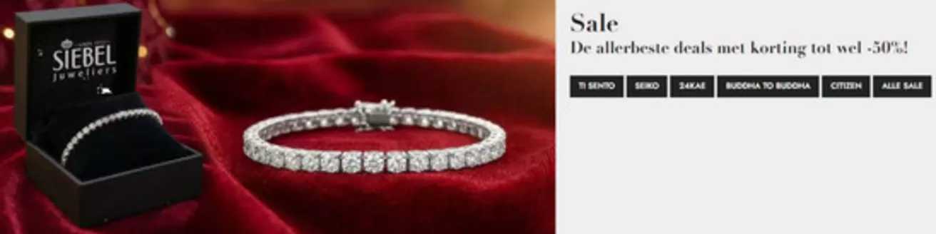 Catalogus van Siebel juwelier | korting tot wel -50% | 2026-02-16T00:00:00.000Z - 2026-02-28T00:00:00.000Z