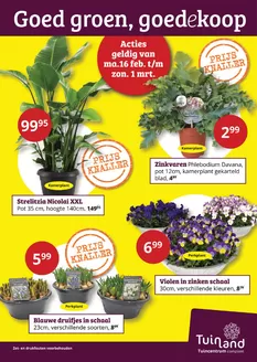 Catalogus van Tuinland in Scheveningen | Tuinland folder | 2026-02-16T00:00:00.000Z - 2026-03-01T00:00:00.000Z