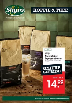 Catalogus van Sligro in Oss | Koffiespecial 03 2026 | 2026-02-19T00:00:00.000Z - 2026-03-09T00:00:00.000Z