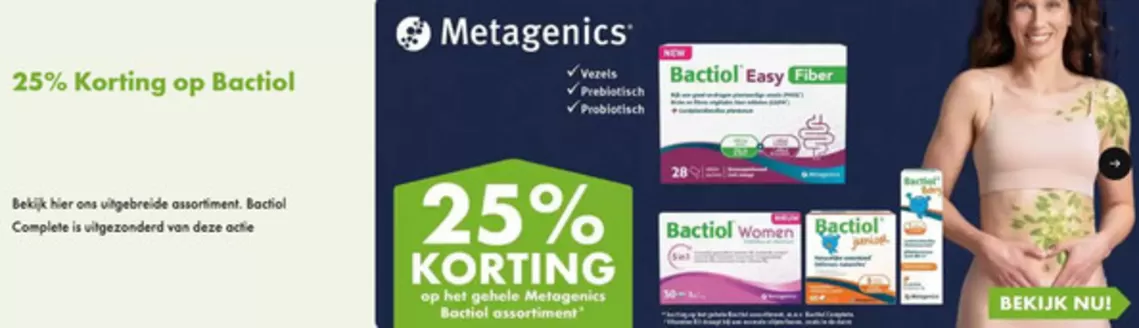 Catalogus van Gezond & Wel | 25% korting op bactiol | 2026-02-18T00:00:00.000Z - 2026-02-22T00:00:00.000Z