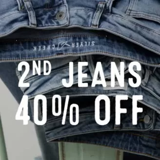 Catalogus van SILVER CREEK in Krommenie | 2nd jeans 40% off | 2026-02-19T00:00:00.000Z - 2026-02-28T00:00:00.000Z