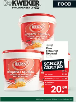 Catalogus van De Kweker in Breda | Foodvers Folder | 2026-02-24T00:00:00.000Z - 2026-03-09T00:00:00.000Z