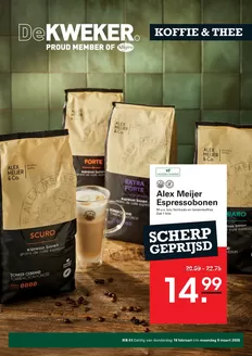 Catalogus van De Kweker in Breda | Koffiespecial Folder | 2026-02-24T00:00:00.000Z - 2026-03-09T00:00:00.000Z