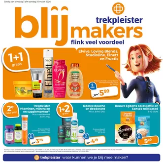 Catalogus van Trekpleister in Den Haag | Onze beste koopjes | 2026-03-03T00:00:00.000Z - 2026-03-15T00:00:00.000Z