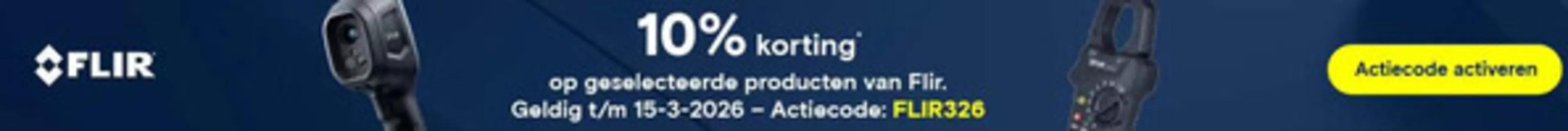 Catalogus van Conrad in Putte | 10% korting op geselecteerde producten van Flir. Actiecode 'FLIR326' | 2026-03-02T00:00:00.000Z - 2026-03-15T00:00:00.000Z