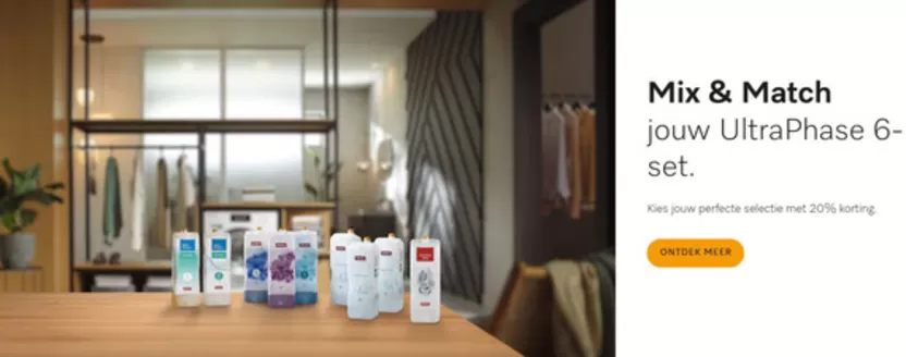 Catalogus van Miele | Plaats minimaal 6 flacons in jouw winkelmandje en ontvang 20% korting bij gebruik van de vouchercode 'MIX&MATCH' | 2026-03-03T00:00:00.000Z - 2026-03-10T00:00:00.000Z