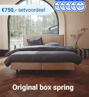 Catalogus van Auping in Den Haag | €750,- setvoordeel op Original bed en Original boxspring (Lees de algemene voorwaarden) | 2026-03-06T00:00:00.000Z - 2026-07-12T00:00:00.000Z