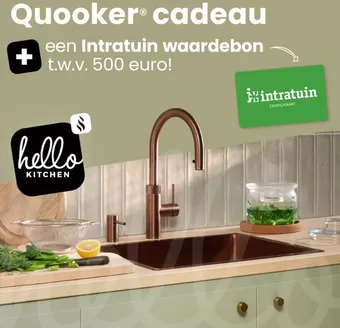 Catalogus van Küchen Direct in Vlaardingen | Bij aankoop van jouw nieuwe keuken krijg je nu een Quooker t.w.v. €1.316 en een Intratuin cadeaukaart t.w.v. €500 cadeau | 2026-03-06T00:00:00.000Z - 2026-03-15T00:00:00.000Z