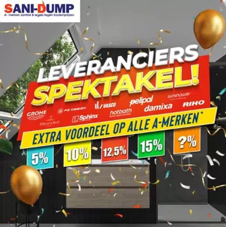 Catalogus van Sani-Dump in Vlaardingen | 𝐊𝐨𝐫𝐭𝐢𝐧𝐠𝐞𝐧 𝐭𝐨𝐭 𝐰𝐞𝐥 𝟏𝟓% (𝐨𝐟 𝐦𝐞𝐞𝐫!) 𝐨𝐩 𝐚𝐥𝐥𝐞 𝐀-𝐦𝐞𝐫𝐤𝐞𝐧 𝐬𝐚𝐧𝐢𝐭𝐚𝐢𝐫 𝐞𝐧 𝐭𝐞𝐠𝐞𝐥𝐬 | 2026-03-06T00:00:00.000Z - 2026-03-15T00:00:00.000Z