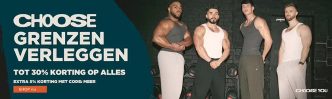 Catalogus van Myprotein | Tot 30% Korting op alles, Extra 5% korting met code 'MEER' | 2026-03-06T00:00:00.000Z - 2026-03-15T00:00:00.000Z