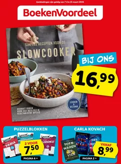 Catalogus van Boekenvoordeel in Nijmegen | Geweldig aanbod voor koopjesjagers | 2026-03-07T00:00:00.000Z - 2026-03-15T00:00:00.000Z