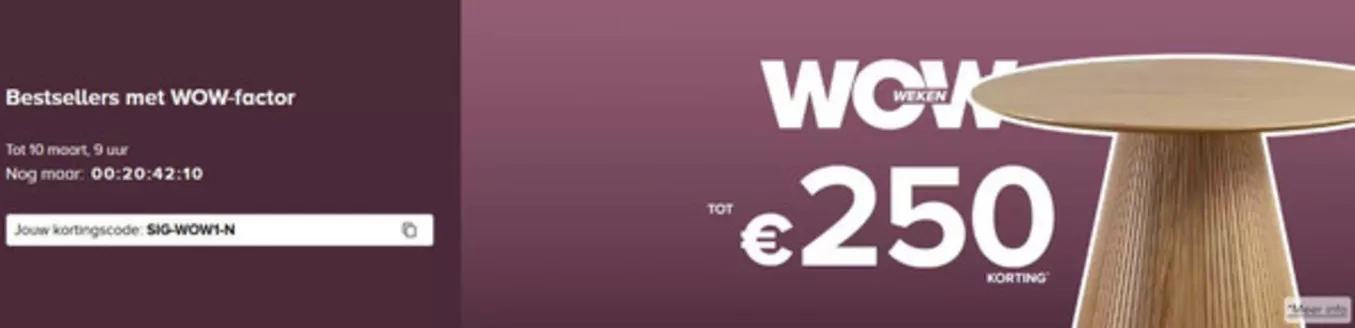 Catalogus van Home24 in Groningen | Bestsellers met WOW-factor tot €250 korting. Kortingscode 'SIG-WOW1-N' | 2026-03-09T00:00:00.000Z - 2026-03-10T00:00:00.000Z