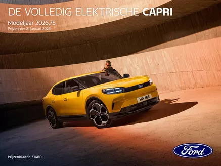 Catalogus van Ford in Zaandam | PL electric capri | 2026-03-13T00:00:00.000Z - 2026-03-27T00:00:00.000Z