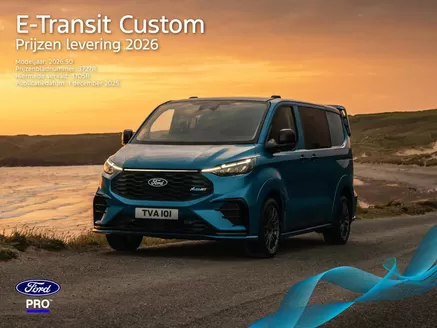 Catalogus van Ford in Wateringen | PL ford e transit custom | 2026-01-01T00:00:00.000Z - 2026-12-31T00:00:00.000Z