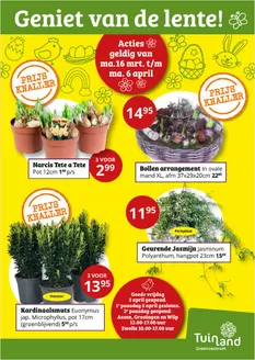 Catalogus van Tuinland in Ootmarsum | Exclusieve deals voor onze klanten | 2026-03-16T00:00:00.000Z - 2026-04-06T00:00:00.000Z