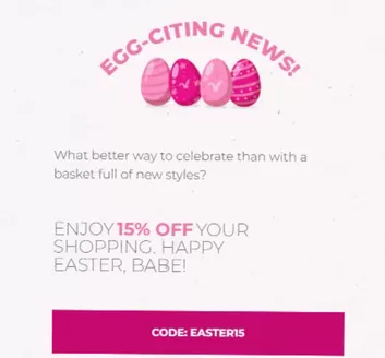 Catalogus van Tally Weijl in Rijswijk | 15% Off Code 'EASTER15' | 2026-03-19T00:00:00.000Z - 2026-03-31T00:00:00.000Z