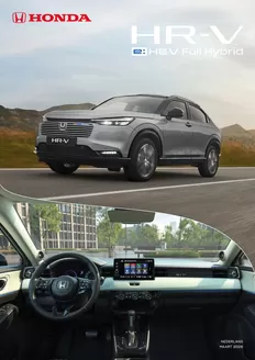 Catalogus van Honda in IJsselstein | Honda HR-V e:HEV Prijslijst 27YM | 2026-03-01T00:00:00.000Z - 2026-03-31T00:00:00.000Z