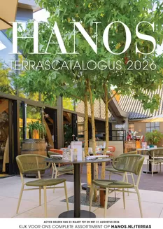 Catalogus van HANOS in Nijmegen | Terrascatalogus 2026 | 2026-03-23T00:00:00.000Z - 2026-08-31T00:00:00.000Z
