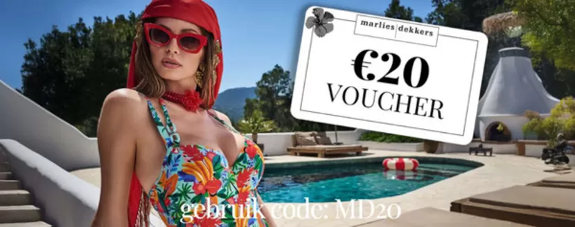 Catalogus van Marlies Dekkers in Amsterdam | €20 voucher | 2026-03-24T00:00:00.000Z - 2026-03-26T00:00:00.000Z