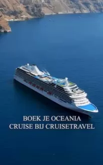 Catalogus van Cruise Travel | Oceania biedt een extra gratis keuze tussen wijn & bier per glas ๐๐
excursietegoed! ๐๐จ๐๐ค ๐ง๐ฎ ๐๐ง ๐จ๐ง๐ญ๐ฏ๐๐ง๐ ๐จ๐จ๐ค ๐ง๐จ๐ ๐๐๐ง๐ฌ ๐ญ๐จ๐ญ ๐๐% ๐ค๐จ๐ซ๐ญ๐ข๐ง๐ | 2026-03-25T00:00:00.000Z - 2026-03-31T00:00:00.000Z
