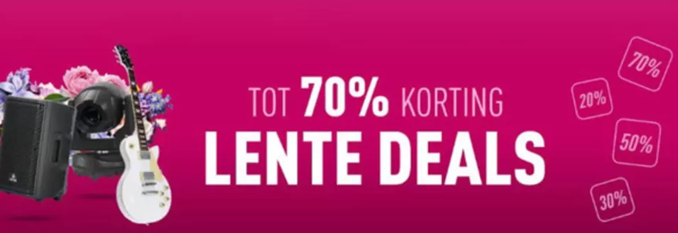 Catalogus van Bax Music in Amersfoort | Tot 70% Korting lente deals | 2026-03-27T00:00:00.000Z - 2026-03-31T00:00:00.000Z