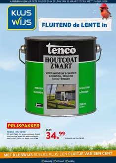 Catalogus van Kluswijs in Heeze | Geweldig aanbod voor koopjesjagers | 2026-03-30T00:00:00.000Z - 2026-04-12T00:00:00.000Z