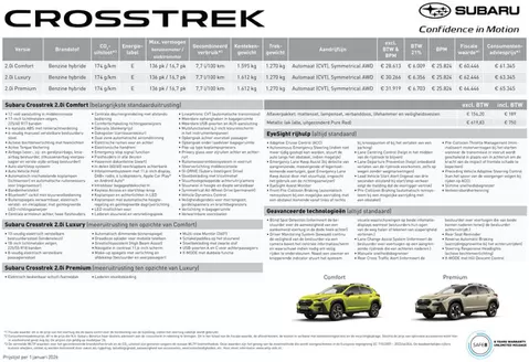 Catalogus van Subaru in Rotterdam | Subaru Crosstrek | 2026-03-30T00:00:00.000Z - 2026-04-13T00:00:00.000Z