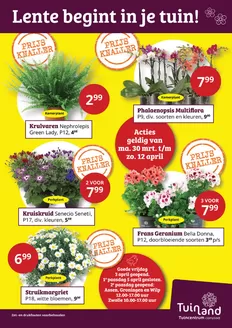 Catalogus van Tuinland in Best | Geweldig aanbod voor alle klanten | 2026-03-30T00:00:00.000Z - 2026-04-12T00:00:00.000Z