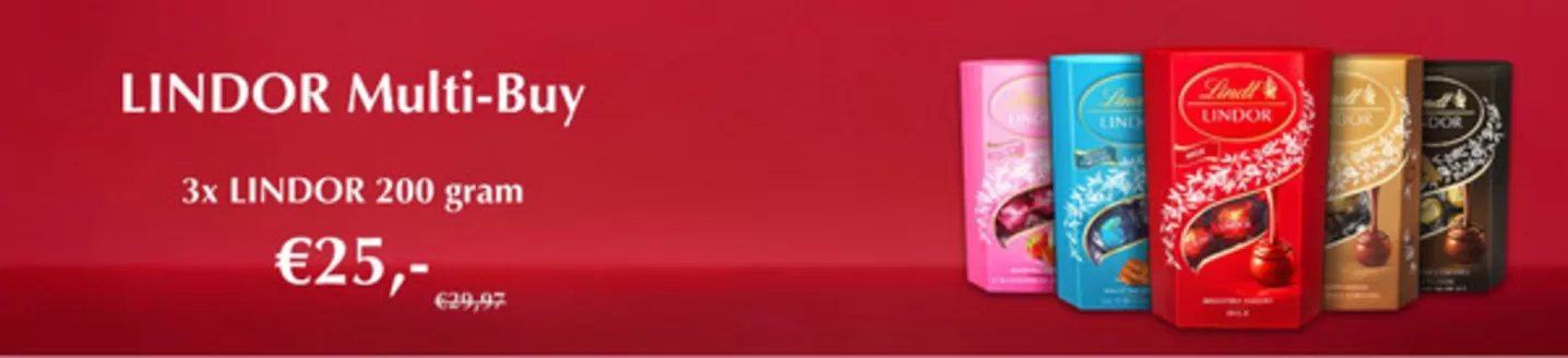 Catalogus van Lindt | Lindor Mulit-Buy | 2026-03-31T00:00:00.000Z - 2026-04-14T00:00:00.000Z