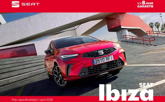 Catalogus van SEAT in Haarlem | Prijslijst SEAT Ibiza | 2026-04-01T00:00:00.000Z - 2026-04-15T00:00:00.000Z