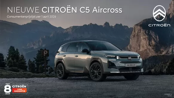 Catalogus van Citroën in Almere | 02042026 Consumentenprijslijst Citroen C5 Aircross | 2026-01-01T00:00:00.000Z - 2026-12-31T00:00:00.000Z