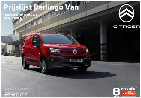 Catalogus van Citroën in Almere | 01042026 prijzen specificaties berlingo van | 2026-01-01T00:00:00.000Z - 2026-12-31T00:00:00.000Z