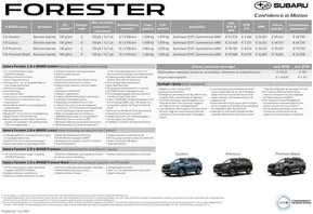 Catalogus van Subaru | Subaru Forester | 2025-01-14T00:00:00.000Z - 2026-01-14T00:00:00.000Z