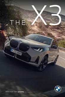 Catalogus van BMW in Loon op Zand | X BMW X3 G45 prijslijst 03 2026 | 2026-01-01T00:00:00.000Z - 2026-12-31T00:00:00.000Z