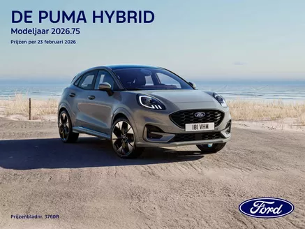 Catalogus van Ford in Amsterdam-Zuidoost | PL ford new puma 2026 | 2026-04-08T00:00:00.000Z - 2026-04-22T00:00:00.000Z