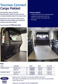 Catalogus van Ford in Amsterdam-Zuidoost | Leaflet Tourneo Connect en Transit Kombi Pro | 2026-04-08T00:00:00.000Z - 2026-04-22T00:00:00.000Z