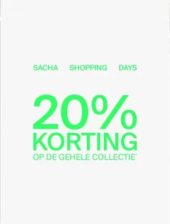 Catalogus van Sacha in Harderwijk | 20% Korting | 2026-04-08T00:00:00.000Z - 2026-04-22T00:00:00.000Z