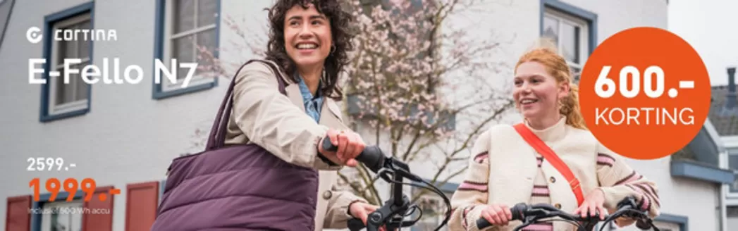 Catalogus van Bike Totaal in Amsterdam-Zuidoost | E-Fello N7 | 2026-04-08T00:00:00.000Z - 2026-04-22T00:00:00.000Z