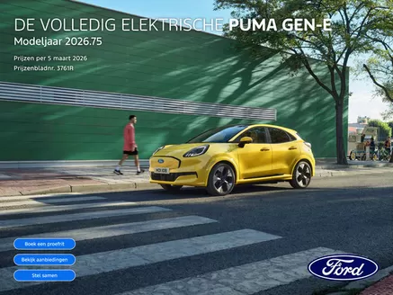 Catalogus van Ford in Loo | PL ford puma gen e 2026 | 2026-04-15T00:00:00.000Z - 2026-04-29T00:00:00.000Z