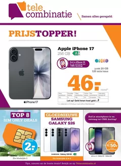 Catalogus van Telecombinatie in Spier | Telecombinatie Verkoop | 2026-04-21T00:00:00.000Z - 2026-05-05T00:00:00.000Z