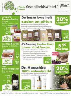 Catalogus van Gezond & Wel in Lathum | GezondheidsWinkel! | 2026-04-21T00:00:00.000Z - 2026-05-03T00:00:00.000Z