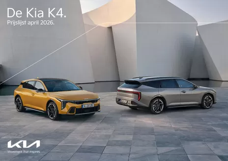 Catalogus van Kia in Waarde | Kia Netherlands K4 prijslijst | 2026-04-01T00:00:00.000Z - 2026-04-30T00:00:00.000Z