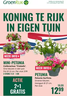 Catalogus van GroenRijk | Nieuwe aanbiedingen om te ontdekken | 2026-04-23T00:00:00.000Z - 2026-04-29T00:00:00.000Z