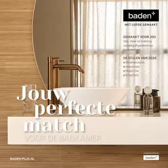 Catalogus van Badenplus in Veendam | Jouw perfecte match | 2026-04-30T00:00:00.000Z - 2027-04-13T00:00:00.000Z