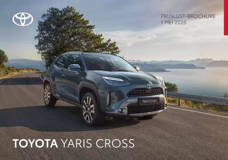 Catalogus van Toyota in Roodeschool | Yaris Cross brochure | 2026-05-01T00:00:00.000Z - 2026-05-01T00:00:00.000Z