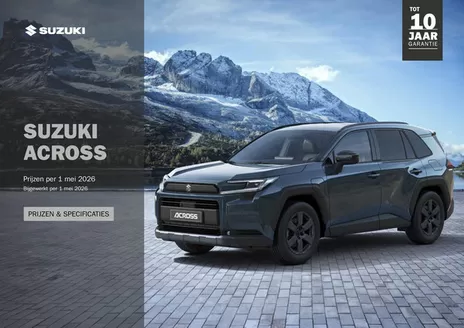 Catalogus van Suzuki in Roodeschool | across | 2026-05-01T00:00:00.000Z - 2026-05-15T00:00:00.000Z