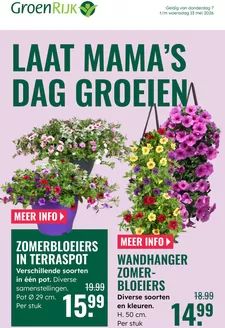 Catalogus van GroenRijk | Topaanbiedingen voor slimme spaarders | 2026-05-07T00:00:00.000Z - 2026-05-13T00:00:00.000Z