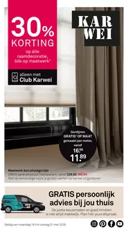 Catalogus van Karwei | Bekijk de nieuwe folder vol scherpe aanbiedingen | 2026-05-18T00:00:00.000Z - 2026-05-31T00:00:00.000Z