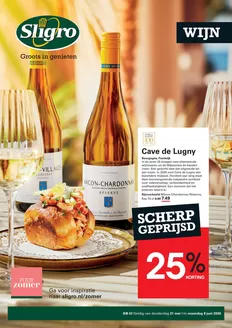 Catalogus van Sligro in Nieuw-Vennep | 20252399 wijn 07 v3 publi | 2026-05-21T00:00:00.000Z - 2026-06-08T00:00:00.000Z